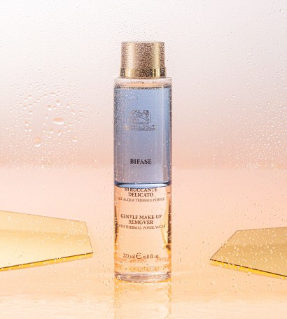 Thermae Il Tempio della Salute Delicate biphasic eye and face make-up remover