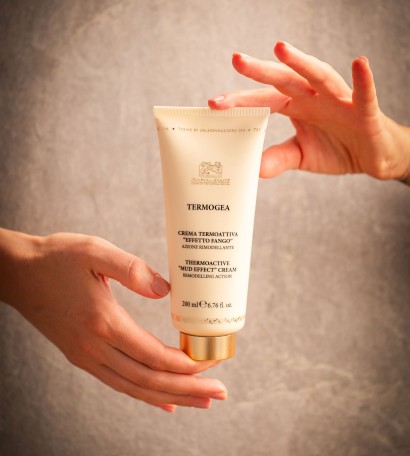 Thermae Il Tempio della Salute Thermo-active draining leg cream with mud effect