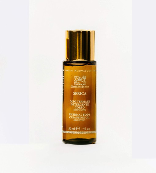 Serica Moisturising thermal water body cleansing oil | Thermae Il Tempio della Salute
