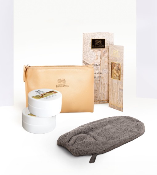  Exfoliating-Nourishing Body Set - Oro e Coccole | Thermae Il Tempio della Salute